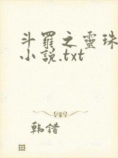 斗罗之灵珠神剑小说.txt