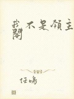 我不是领主笔趣阁