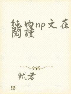 纯肉np文在线阅读
