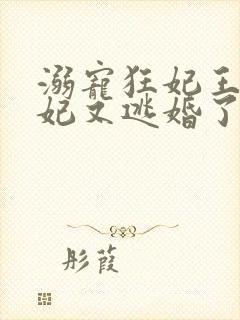 溺宠狂妃王爷王妃又逃婚了