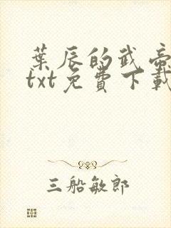 叶辰的武帝仙尊txt免费下载封面