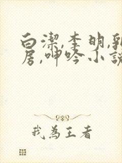 白洁,李明,乳房,呻吟小说