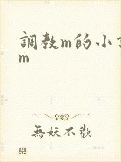 调教m的小说sm封面