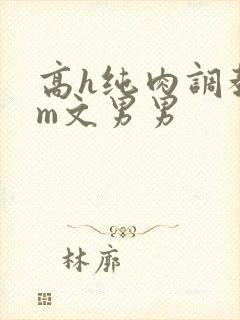 高h纯肉调教sm文男男