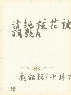 清纯校花被地狱调教h