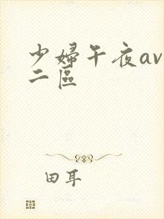 少妇午夜av一二区