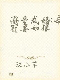 溺爱成婚:帝少宠妻如狼封面