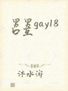 男男gay18口互