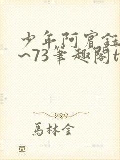 少年阿宾钰慧1~73笔趣阁txt
