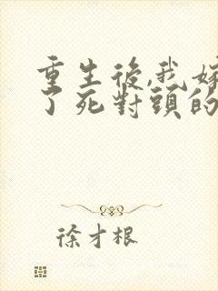 重生后,我嫁给了死对头的未婚夫全封面
