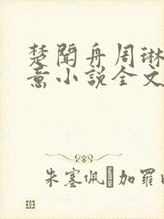 楚闻舟周琳颜书意小说全文阅读