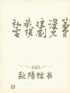 私藏浪漫第二部电视剧免费观看全集封面