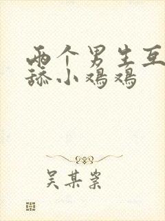两个男生互摸互舔小鸡鸡