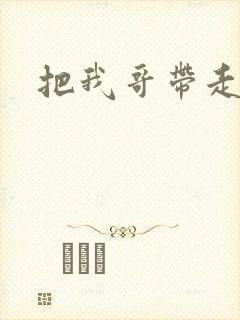 把我哥带走封面