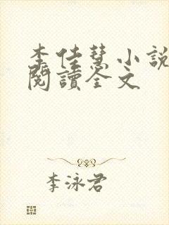 李佳慧小说在线阅读全文