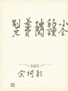 别惹他的小可怜免费阅读全文