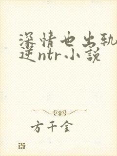 深情也出轨1(逆ntr小说封面