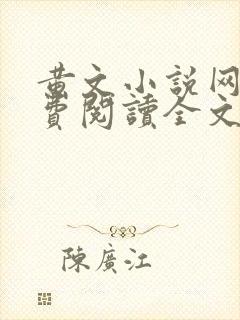 黄文小说网站免费阅读全文