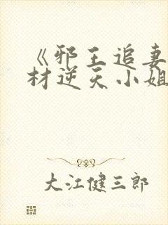 《邪王追妻:废材逆天小姐》