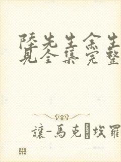 陆先生余生不再见全集完整版大结局