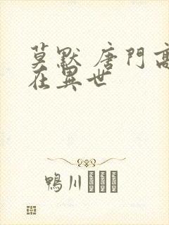 莫默 唐门高手在异世封面