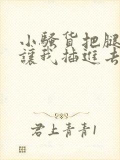 小骚货把腿张开让我插进去