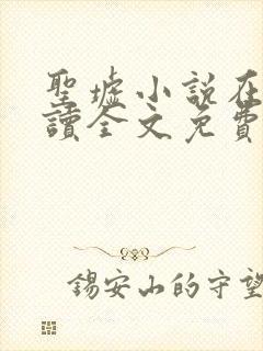 圣墟小说在线阅读全文免费