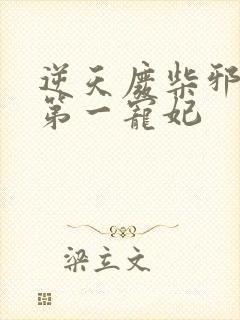 逆天废柴邪君的第一宠妃