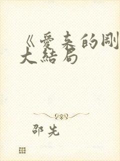 《爱来的刚好》大结局封面