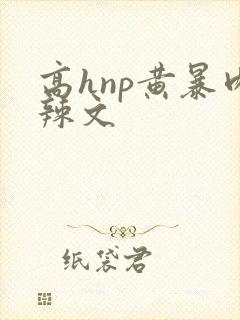 高hnp黄暴肉辣文