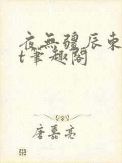 夜无疆辰东txt笔趣阁