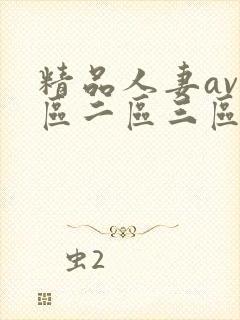 精品人妻av一区二区三区