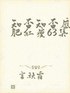 知否知否应是绿肥红瘦63集