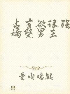 占有欲很强的病娇双男主