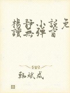 杨静小说免费阅读无弹窗
