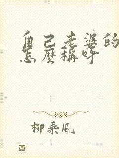 自己老婆的哥哥怎么称呼