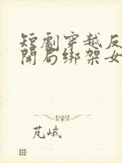短剧穿越反派,开局绑架女主