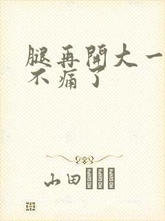 腿再开大一点就不痛了封面