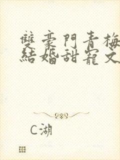 双豪门青梅竹马结婚甜宠文