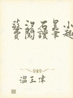 苏汐石昊小说免费阅读笔趣阁