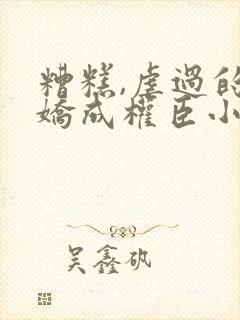 糟糕,虐过的病娇成权臣小说免费阅读封面
