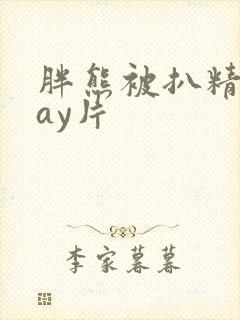 胖熊被扒精光gay片