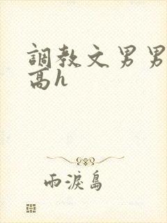 调教文男男小说高h