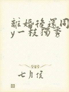 离婚后还同居by一枝独秀