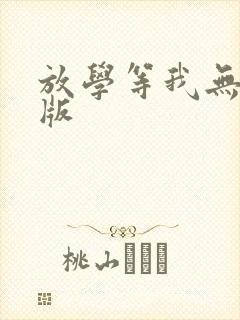 放学等我无删减版