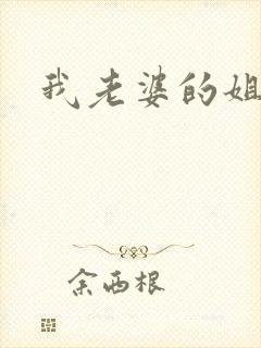 我老婆的姐姐1