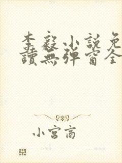 李毅小说免费阅读无弹窗全文