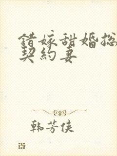 错嫁甜婚总裁的契约妻封面
