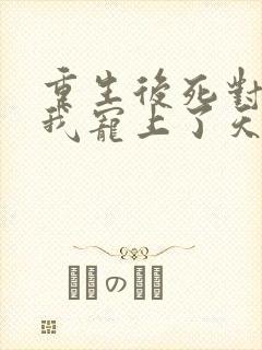 重生后死对头把我宠上了天免费阅读