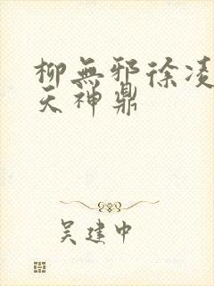 柳无邪徐凌雪吞天神鼎封面
